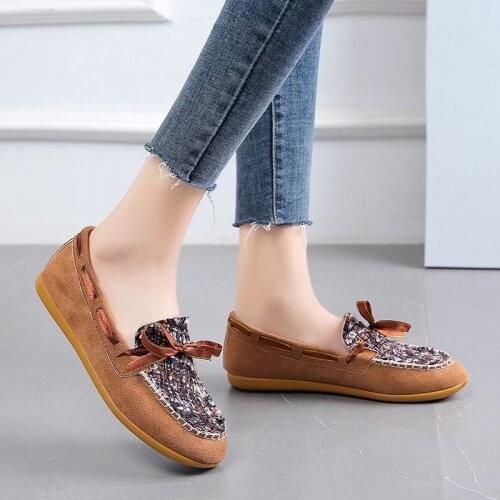 Spring Autumn New Women Casual Shoes Fashion Bowknot Soft Comfortable Antislip Flat Sneakers Zapatos Mujer Tenis Zapatillas