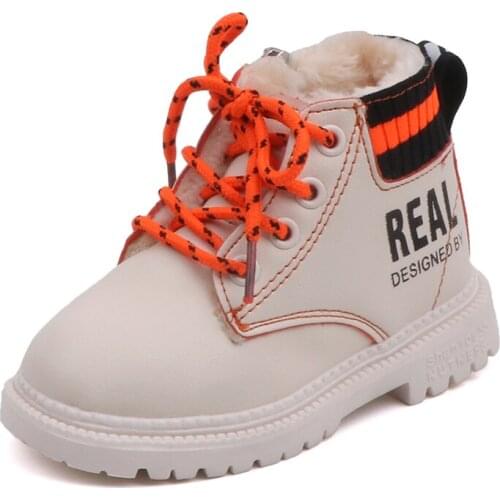 Top Selling Children Boots Shoes Girls Boys Winter Snow Boots Children Warm Sneaker Snow Boots Kids Baby Toddler Shoes 21-30