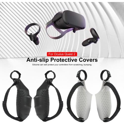 New VR Accessories Protective Cover For Oculus Quest 2 VR Touch Controller Silicone Cover Skin Handle Grip For Oculus Quest 2