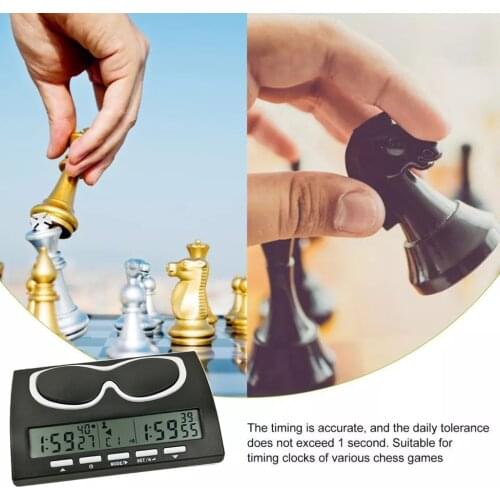 Chess Clock, Digital Chess Timer & Game Timer Portable Professional Clock