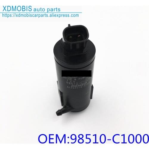 Scrubber pump assembly Wiper sprayer motor for hyundai ELANTRA AD 15-16 SONATA \HYBRID 14-17 ACCENT SOLARIS 2014 98510C1000