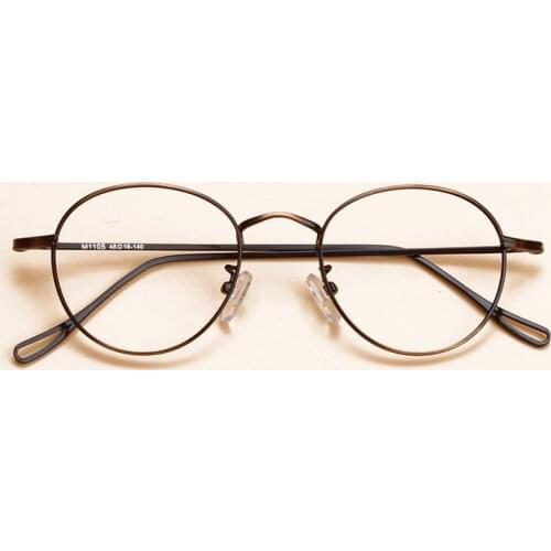 New Retro Metal Alloy Myopia Spectacle Frame for Men and Women