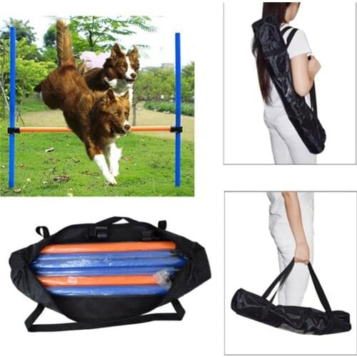 Pet Dogs Outdoors Games Exercise Training Equipment Agile Barrier Bar Pet Training Toys Dogs Jump High Toys Sports Equipment #W0