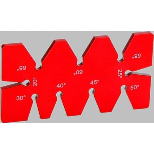 Woodworking Angle Ruler Aluminum Angle Template Carpentry Aids Carpentry Tools Aluminum alloy DIY Woodworking Accessories