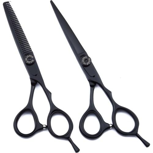 Japan 440C High Quality 6.0 Inch Professional Hairdressing Scissors Hair Cutting Barber Shear Set Salon haircut scissors