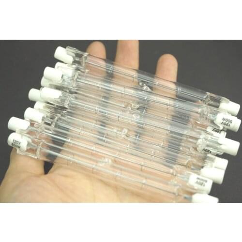 2Pcs/Lot HALOGEN LIGHT BULB 120V 500W 500 WATT J TYPE T3 R7S J118 118mm