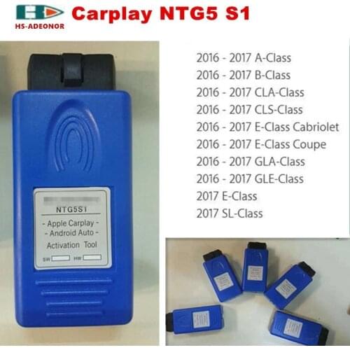 2018 NTG5 S1 Apple CarPlay and Android Auto activation tool safer way to use your iPhone/Android Phone in the