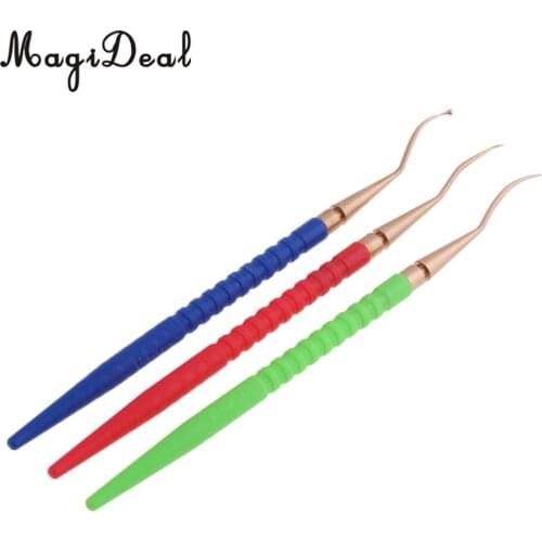 3Pcs Regulator Scuba Diving Repair Tool, O-Ring Remover Handle Brass Pick Hooks