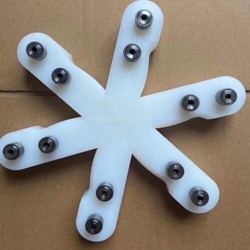 6 Pcs PE Shortcake machine cutter bread cutter kneading knife filling machine cutter other sizes can be customized