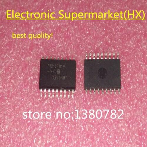 Free Shipping 100pcs/lots PIC16F819-I/SO PIC16F819 SOP-18 New original IC In stock