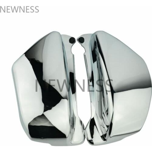 ABS Chrome Battery Side Fairing Covers Fit For Honda Magna VF750 VF750C 1994-2004 Motorcycle Parts Side Panel Oil Tank Cover
