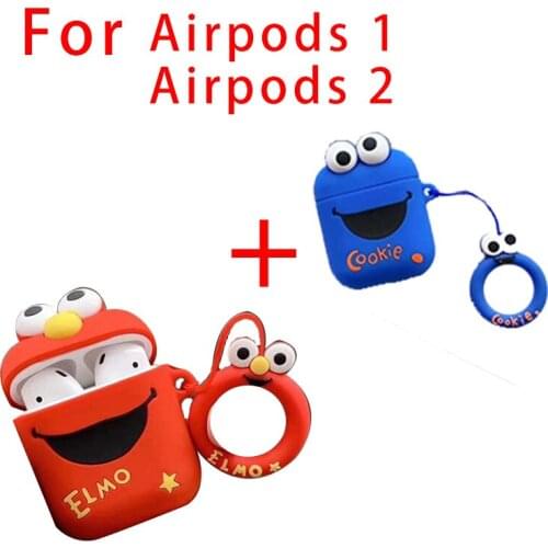 For Airpods Case 3D Cartoon Cute Soft Silicone Earphone Cases For Apple Air Pods Pro 1 / 2 / 3 Wireless Headphone Cover Bags