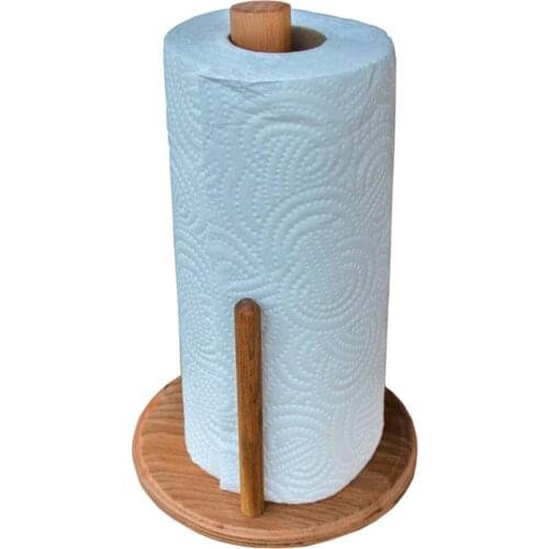 Paper Towel Napkin Holder Stand for Home Kitchen Tables Paper Towel Rack Roll Wood Bathroom Countertop Accessories napkin Towel
