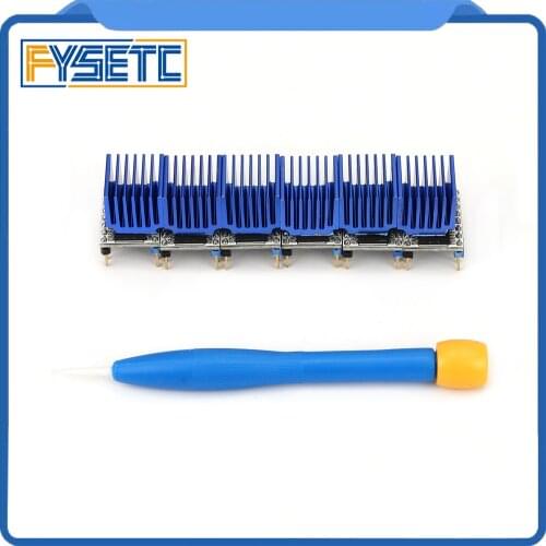 5pcs S6128 V1.1 Stepper Motor Driver THB6128 Chip 3D Printer Stepstick Up To 2.2A Peak Drive Current Replace SD8825 A4988 A4983