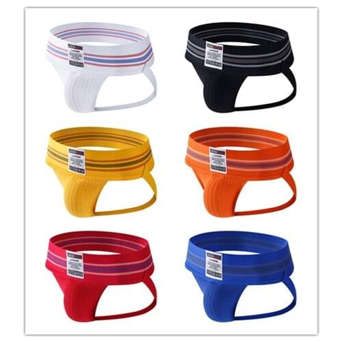 JOCKMAIL Mens T-shirt wide belt breathable elastic large bag lift hip rear empty sports double Ding