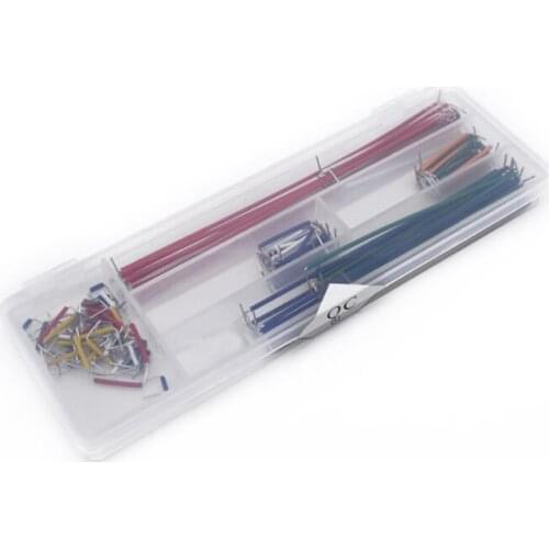 Hot Sell 140 pcs U Shape Solderless Breadboard Jumper Cable Wire Kit for arduino Shield for arduino raspberry pi Drop Shipping