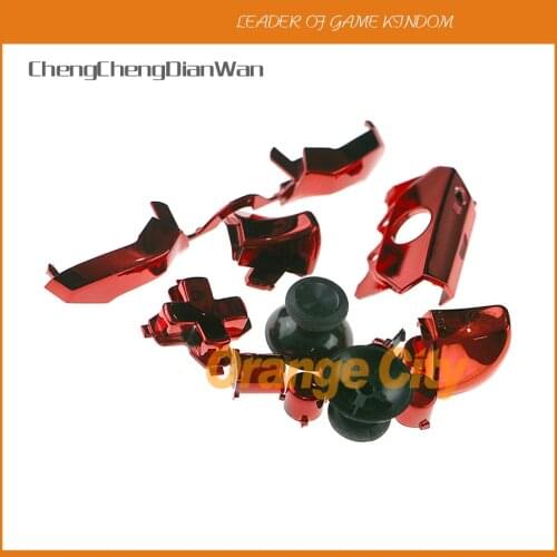 1set Chrome Full Button Set Dpad RT LT RB LB ABXY Guide Buttons For Xbox One Elite Limited edition Controller