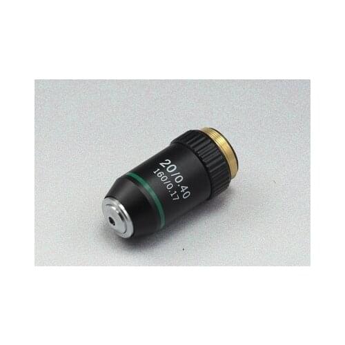 Best 20x/0.4mm Microscope achromatic Objective lens for195mm compound biological microscope,RMS thread