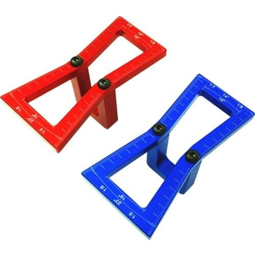 Dovetail Rule Marker Hand Cut Wood Joints Gauge Scriber with Scale Line Planner