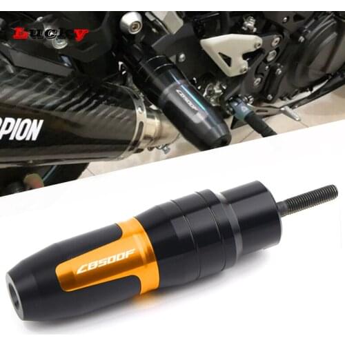 New For Honda CB500F CB 500F 2012-2020 Universal Motorcycle CNC Accessoires Falling Protection Exhaust Slider Crash Pad Sliders