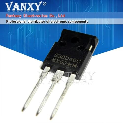 5PCS S30D40 Schottky S30D40C common cathode 30A 40V original authentic
