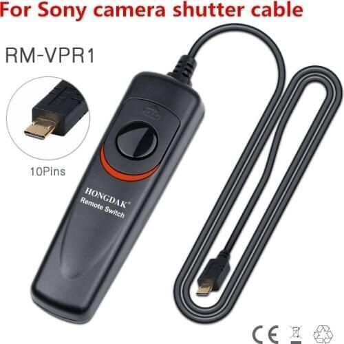 Wired Remote Shutter Release for Sony AlphaA7M3 A7R2 A7R3 A6000 A6300 A650 RM-VPR1A7 A7II A7III A7R Camera Switch