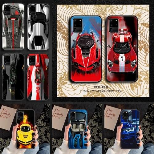 Luxury boy car Phone case For Samsung Galaxy Note 4 8 9 10 20 S8 S9 S10 S10E S20 Plus UITRA Ultra black 3D Etui fashion