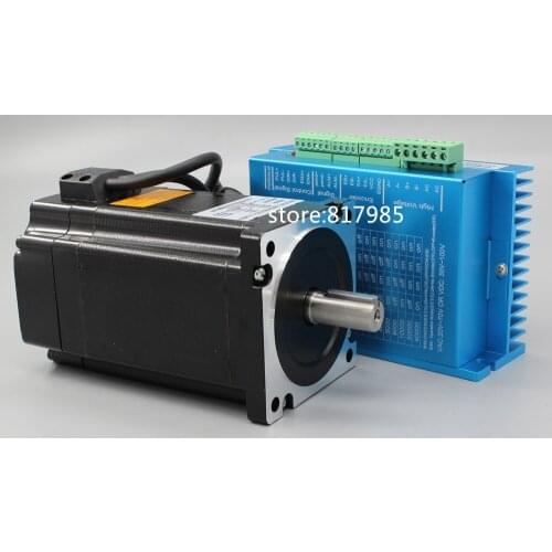 DC closed-loop Stepper motor 86HB step motor 8.5N.m Nema 86 closed loop 2-phase stepper motor driver
