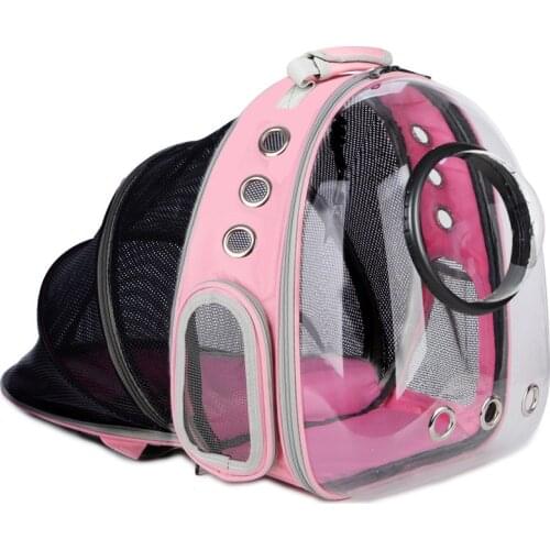 Dog Expandable carrier Pet Bag Cats Backpack Portable Puppy Traveling Outdoor Backpack Transporter Conveyor Cats Bag Pet Supply