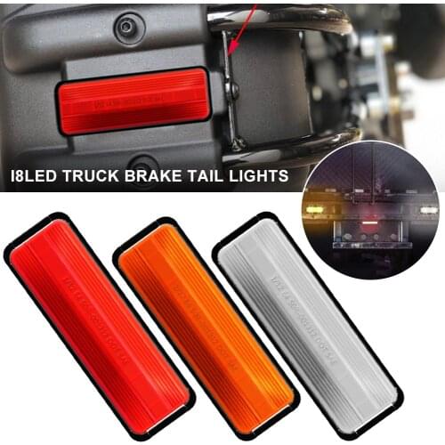 Truck LED Light 12-24V 18LED Side Marker Turn Signal Warning Lights Tail Brake Light Emergency Signal brake light for Trunk