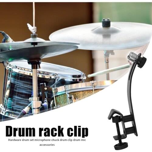Universal Microphone Clip Holder Mount Bracket Musical Enjoyable Instrument Shockproof Drum Rim Mic Clamp Supplies