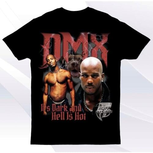 Vintage DMX Shirt Dark Man X Vintage Style Rap Tee RIP DMX Shirt TShirt WomenBlack T Shirt