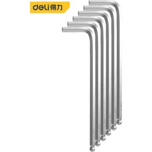 Deli Inner Hexagon Of Long Spherical Head With Fog Surface Snap Ring Hand Wire stripper Nippers Multipurpose kits multi-function