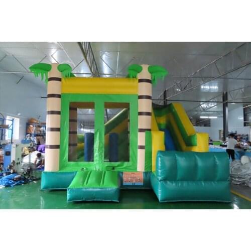 High Quality Mini Inflatable Bounce Combo For Outdoor Entertainment Jumping Bounce Trampoline with Slide