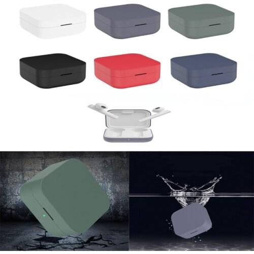 Protective Silicone Case Anti-fall waterproof for Xiaomi Air2 SE Shell for Mi Airdots Pro2 SE Soft Shockproof for TWS Earphone