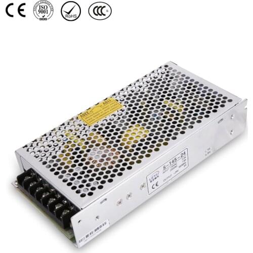 Factory outlet high reliable switching power supply 150w 24v CE RoHS approved S-150-24 ac dc power supply