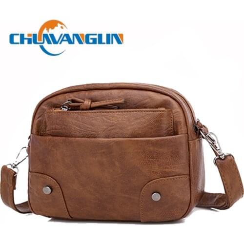 Chuwanglin Women Shoulder Bags Small Handbag Crossbody Phone Purse Pack Soft PU Leather Square Messenger Bags 3161432