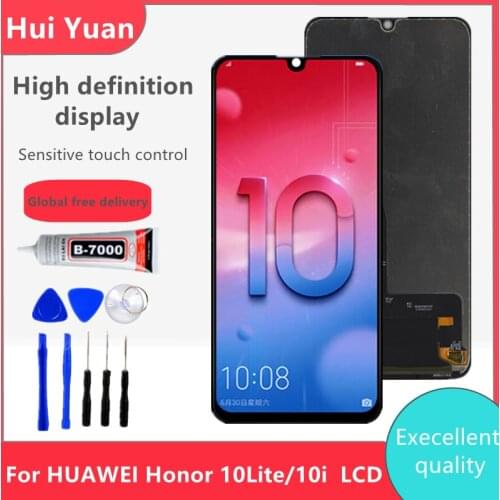 6.21" For Huawei Honor 10 Lite LCD Display Touch Screen Replacement Parts For Honor 10i HRY-LX1 HRY-LX2 HRY-LX1T LCD Display