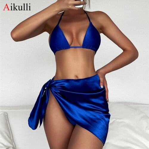 AIKULLI Halter Swimwear