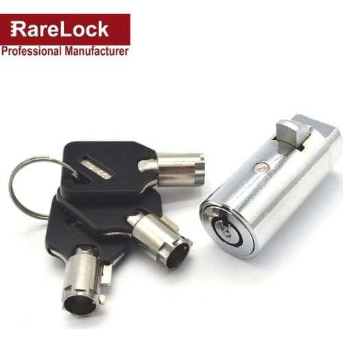 Vending Lock Cylinder Tubular Key Lock for Box Glass Tool Cabinet Door Vending Machine Equipment Hardware Rarelock 2701-1a