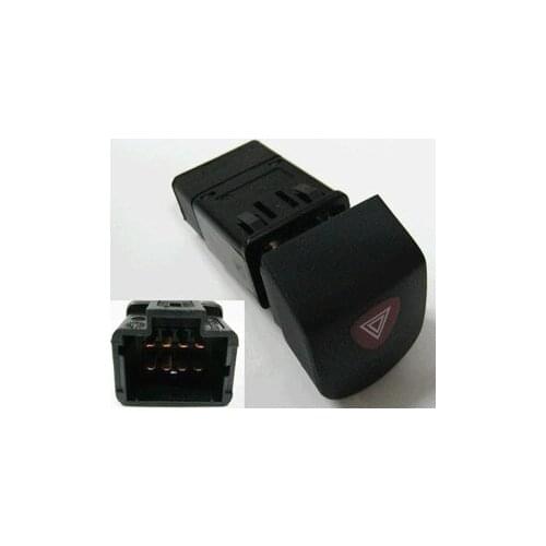 Parts OE No 77 00 308 821 for Renault Emergency Light Flasher Switch 7700308821 OEM No 7700 308 821 Warning electric lamp Switch
