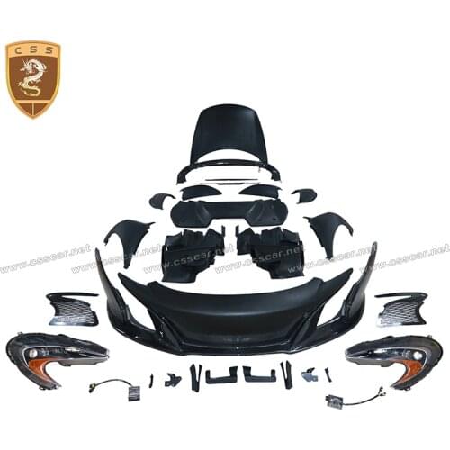 For McLaren 540c 570s 570gt Body Kits Dry Carbon Fiber Upgrade 600LT Original Car Accessories Front Rear Bumpers Front Engine