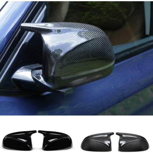 For BMW New Models X3 G01 X4 G02 X5 G05 Rear Side View Mirror Cover M Look Gloss Black Color 2018-UP