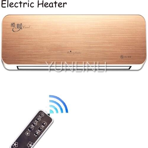 Electric Heater Household Wall-Mounted & Waterproof Electric Heater Bathroom & Bedroom Dual use Warm Air Blower XZ-NSB-200BL