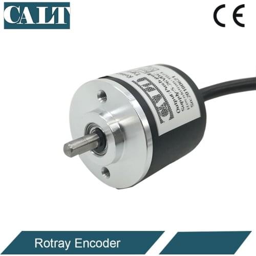 GHS30 micro incremental rotary encoder 1000 500 CPR pulse angle speed sensors NPN or Voltage A B Z output