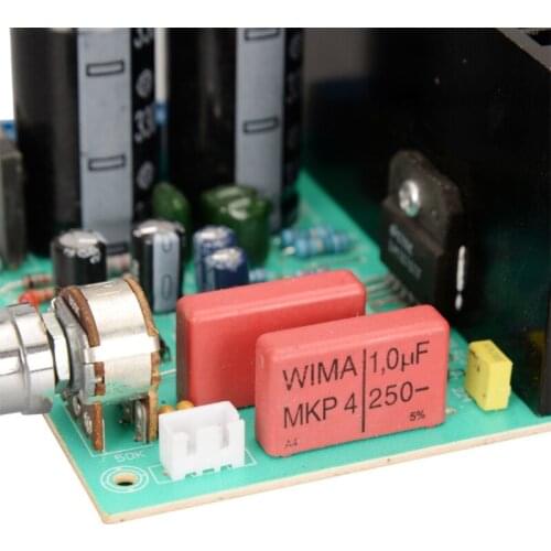 Stereo Power Amplifier Board Module with LM 1876 Chip & 4558 Amp Typ HIFI Stereo Power Amplifier