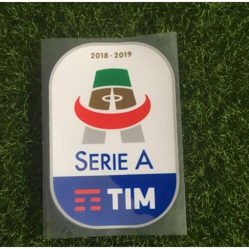 2018-2019 Serie A Patch Soccer Patch Badge
