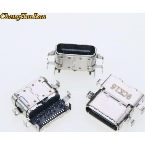 DC Power Jack for Lenovo ThinkPad E480 E485 E580 E585 R480 E590 TYPE-C USB C Jack DC Connector Laptop Socket Power Replacement