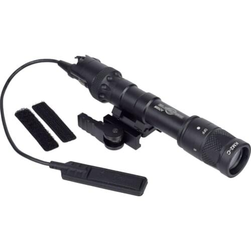 Tactical SF M622V Scout Light Hunting QD Mount Strobe Flashlight M4A1 Carbine Weapons Light Rifle Buffer Tube AGP