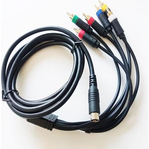 For Sega MD2 Replacement Game Console 1.8m RGBS/RGB Cable Color Monitor Component Cable Game Machine Accessories